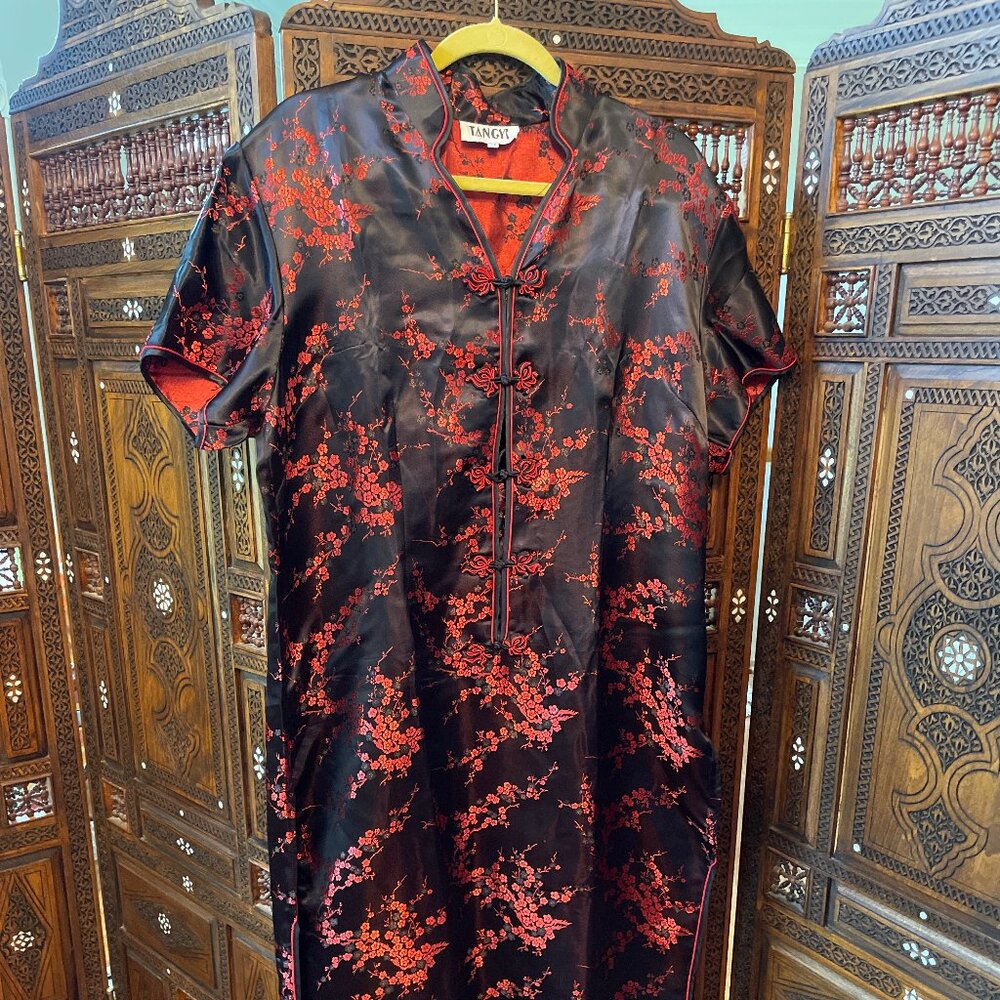 TangYi Red and Black Chinese Dress